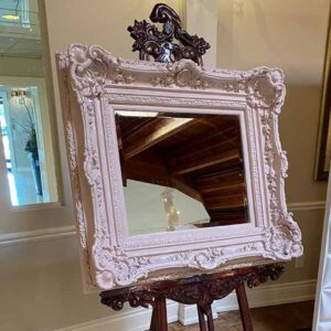 Blush Antique Mirror